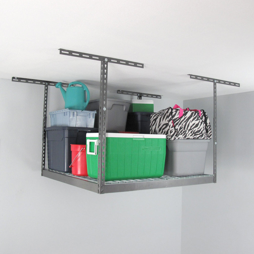 4' x 4' Overhead Garage Storage Rack-Overhead Storage-Grease Monkey Garage