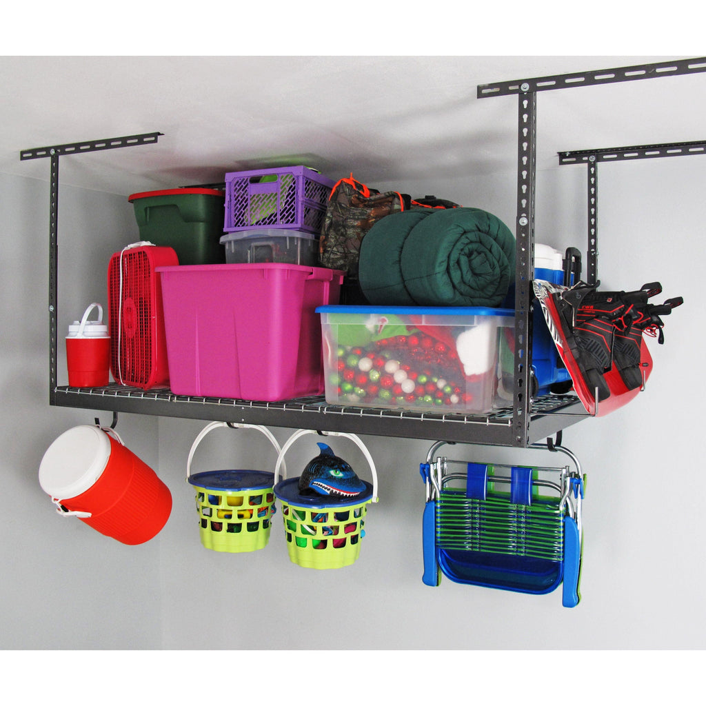 4' x 6' Overhead Garage Storage Rack-Overhead Storage-Grease Monkey Garage