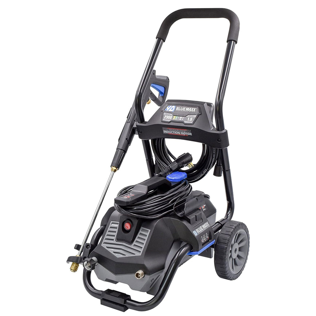 AR Blue Clean Maxx 2300 PSI 1.5 GPM Portable Electric Pressure Washer with Cart-Home & Garden | Lawn & Garden | Outdoor Power Equipment | Pressure Washers-Grease Monkey Garage