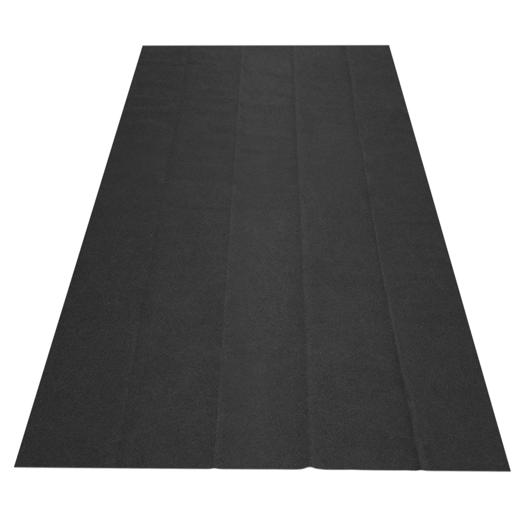 AutoFloorGuard AFG8018 17 Foot x 7.3 Foot Medium Size Garage Carpet Mat, Black-*Home&Garden | Household Supplies | Garage Floor Mats-Grease Monkey Garage