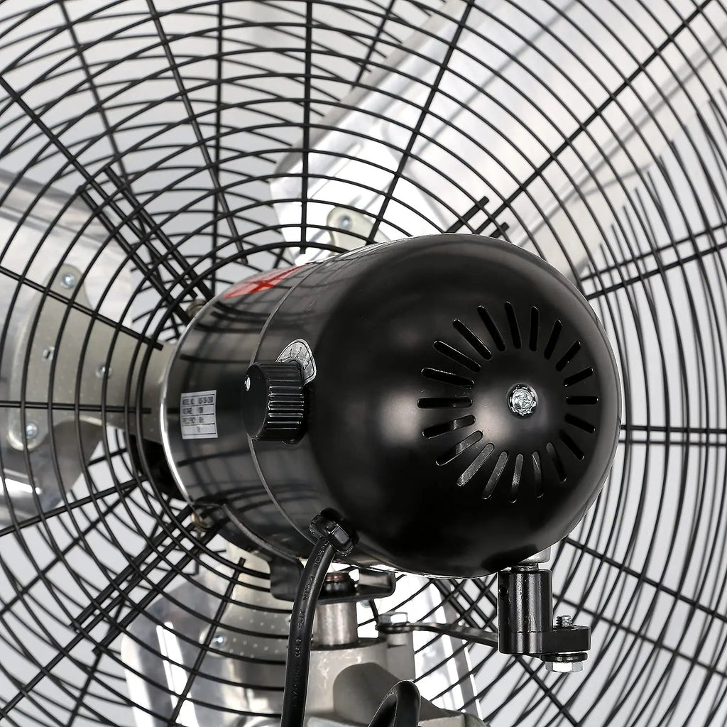 BILT HARD 30" High-Velocity Industrial Pedestal Fan - 3-Speed, Adjustable Height, Aluminum Blades-Fan-Grease Monkey Garage