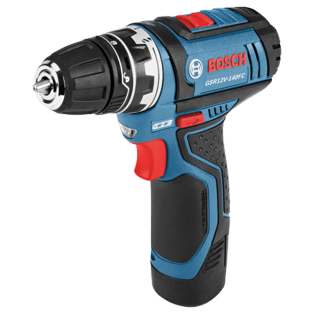 Bosch 5-In-1 Drill/Driver with Flexiclick System and 12 Volt 2.0 Ah Batteries-*Hardware | Tools | Drills | Handheld Power Drills-Grease Monkey Garage