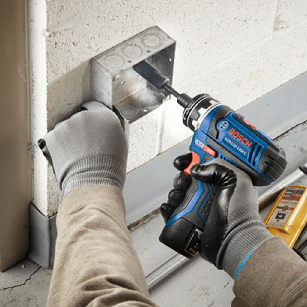 Bosch 5-In-1 Drill/Driver with Flexiclick System and 12 Volt 2.0 Ah Batteries-*Hardware | Tools | Drills | Handheld Power Drills-Grease Monkey Garage