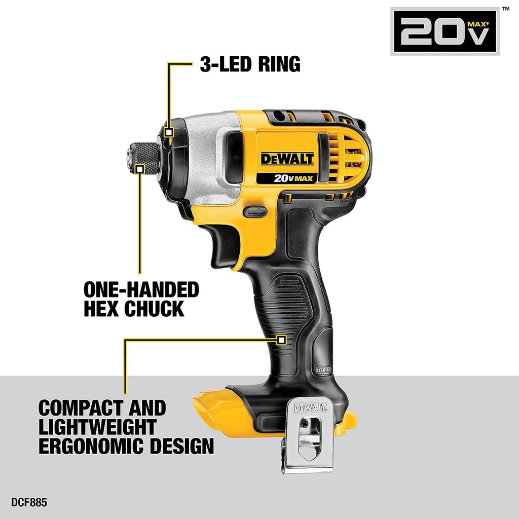 DeWalt 20V MAX Brushless Motor Drill/Driver, Impact Driver, Saw Hand Tool Set-*Hardware | Tools | Drills | Handheld Power Drills-Grease Monkey Garage