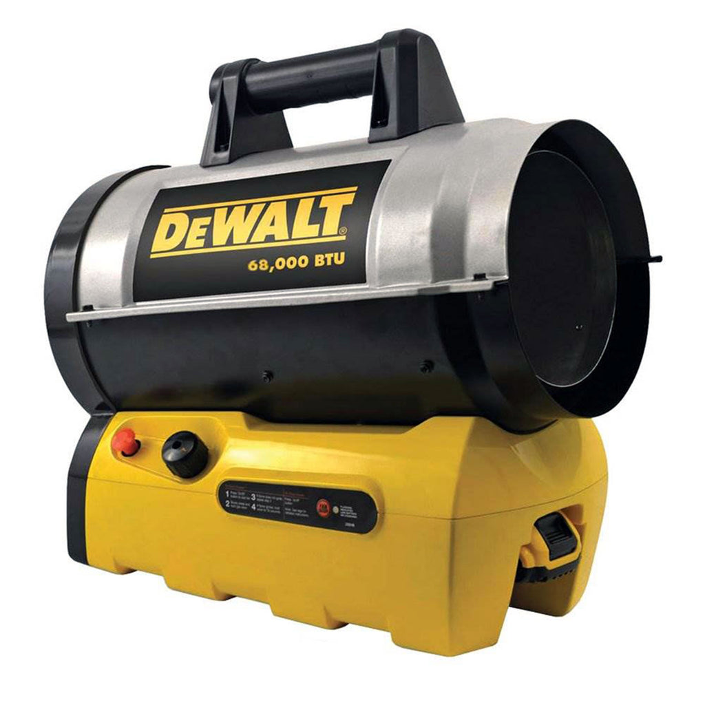 DeWalt F340661 68,000 BTU Portable Jobsite Cordless Forced Air Propane Heater-*Home&Garden | Household Appliances | Climate Control Appliances | Space Heaters-Grease Monkey Garage