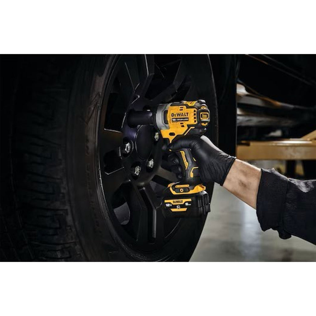 DeWalt XTREME 12V MAX Brushless 1/2" Cordless Impact Wrench Kit with LED Ring-*Hardware | Tools | Impact Wrenches & Drivers-Grease Monkey Garage