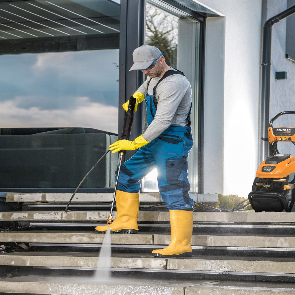 Generac 2300 PSI Electric Pressure Washer w/Auto Stop Switch & Detergent Tank-*Home&Garden | Lawn & Garden | Outdoor Power Equipment | Pressure Washers-Grease Monkey Garage