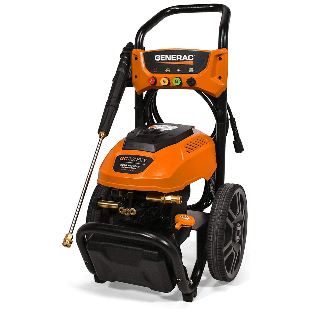 Generac 2300 PSI Electric Pressure Washer w/Auto Stop Switch & Detergent Tank-*Home&Garden | Lawn & Garden | Outdoor Power Equipment | Pressure Washers-Grease Monkey Garage