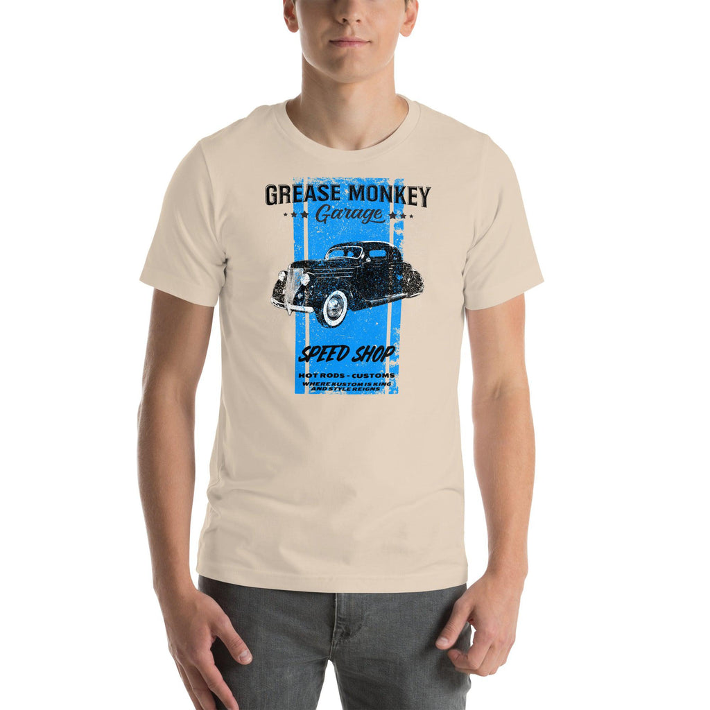 Grease Monkey Garage Speed Shop Short-Sleeve Unisex T-Shirt-Grease Monkey Garage