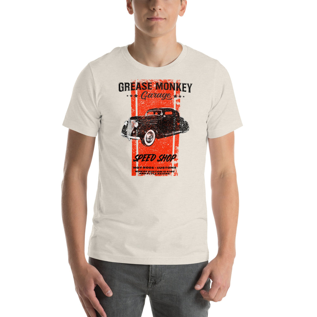 Grease Monkey Garage Speed Shop Short-Sleeve Unisex T-Shirt-Grease Monkey Garage