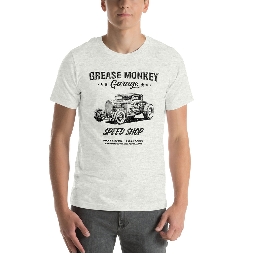 Grease Monkey Garage Speed Shop Short-Sleeve Unisex T-Shirt-Grease Monkey Garage