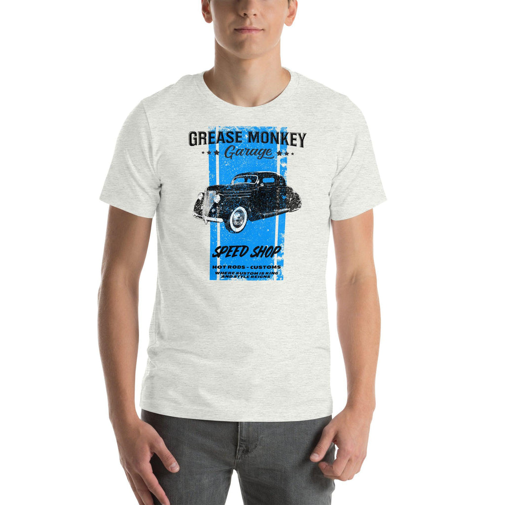 Grease Monkey Garage Speed Shop Short-Sleeve Unisex T-Shirt-Grease Monkey Garage