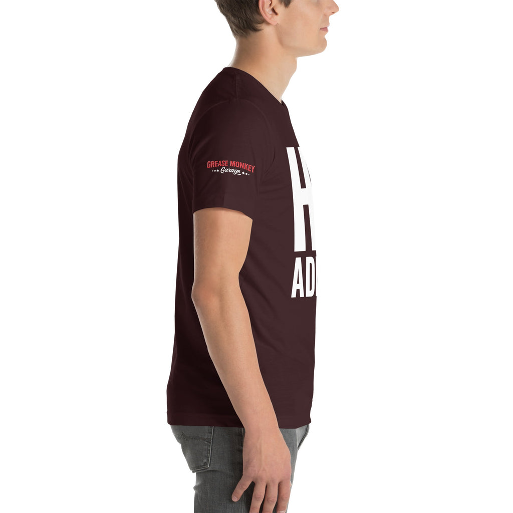 HP Addict Unisex T-Shirt-Grease Monkey Garage