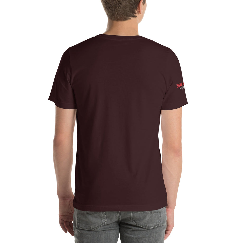 HP Addict Unisex T-Shirt-Grease Monkey Garage