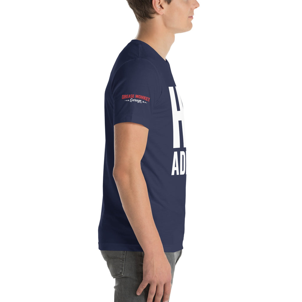 HP Addict Unisex T-Shirt-Grease Monkey Garage