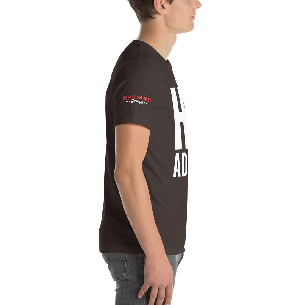 HP Addict Unisex T-Shirt-Grease Monkey Garage