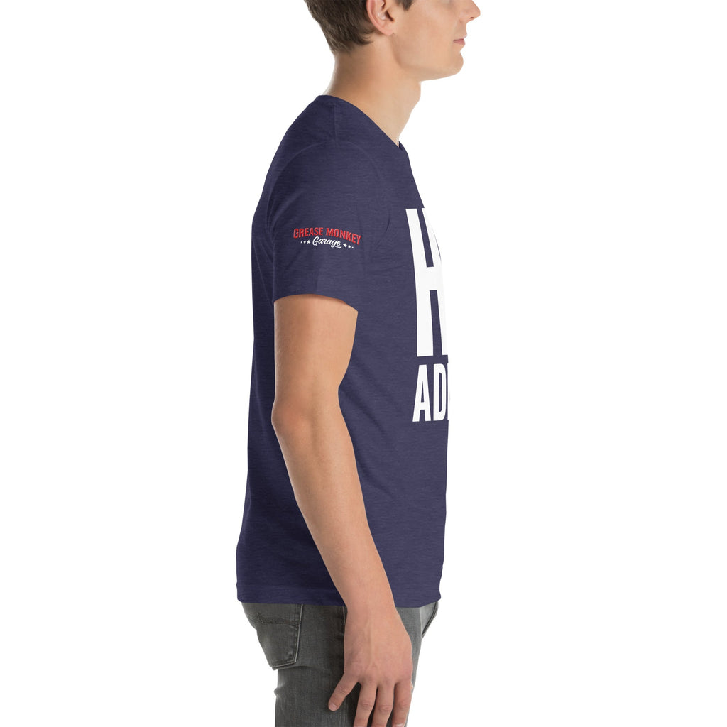 HP Addict Unisex T-Shirt-Grease Monkey Garage