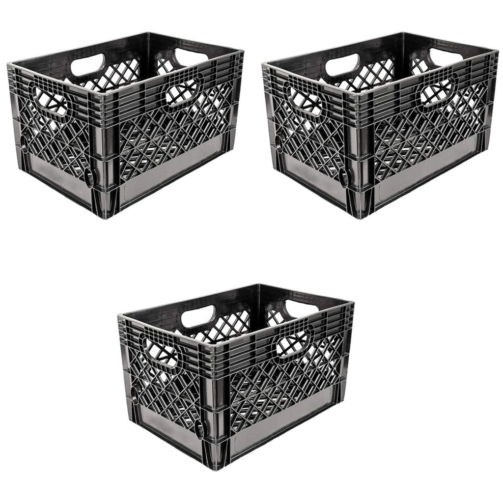 Juggernaut Storage Crate for Office Storage & Classroom Organization, 6-Pack-*Home&Garden | Household Supplies | Storage & Organization | Household Storage Containers-Grease Monkey Garage