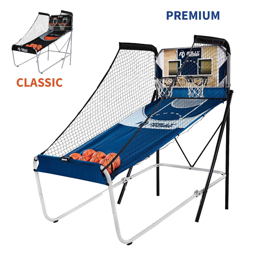 Lancaster Gaming Company Rally and Roar Premium Home Dual Shot Basketball Game-*SportingGoods | Athletics | Basketball | Basketball Training Aids-Grease Monkey Garage