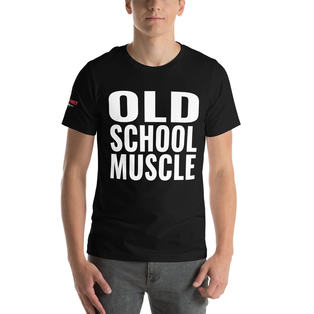 Old School Muscle Unisex T-Shirt-Grease Monkey Garage