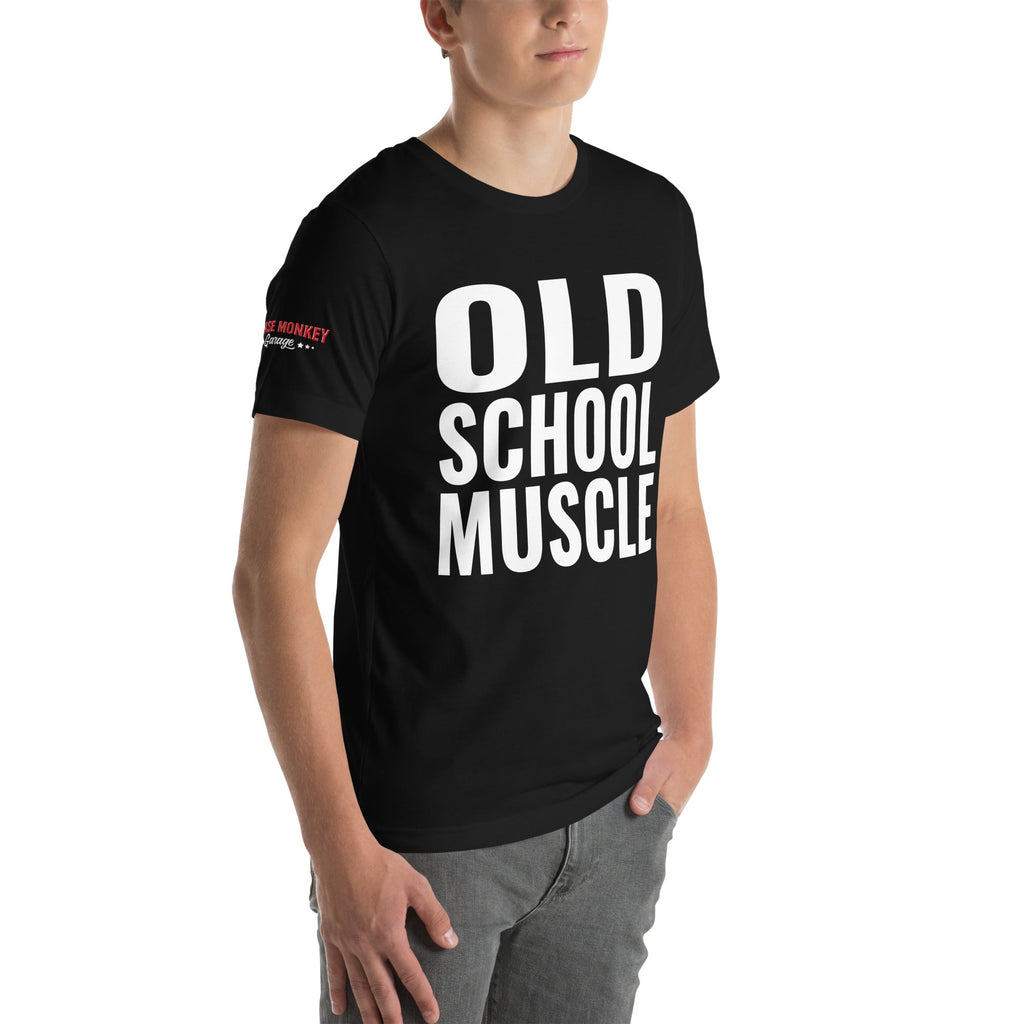 Old School Muscle Unisex T-Shirt-Grease Monkey Garage