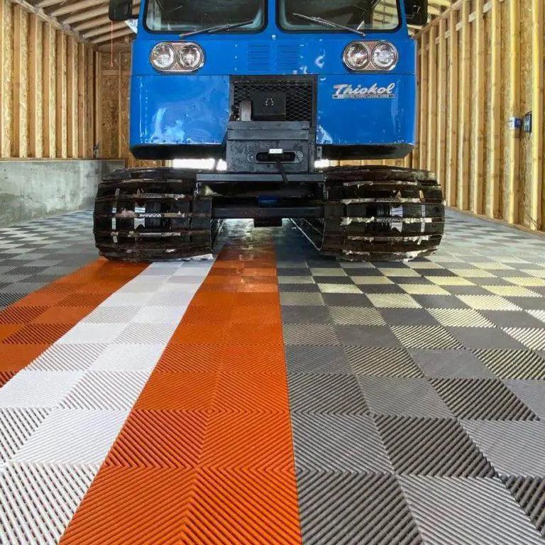 RaceDeck Free-Flow® XLC 18" x 18" Flooring Tiles-Garage Flooring-Grease Monkey Garage