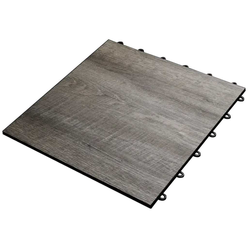 RaceDeck Smoked Oak XL 18" x 18" Garage Flooring-Garage Flooring-Grease Monkey Garage