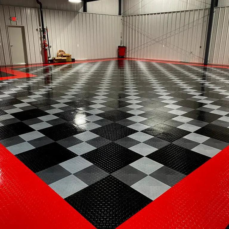 RaceDeck TuffShield® 12" x 12" Flooring Tiles-Garage Flooring-Grease Monkey Garage