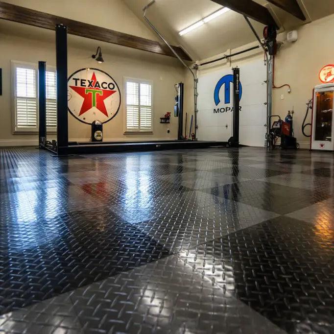 RaceDeck TuffShield® 12" x 12" Flooring Tiles-Garage Flooring-Grease Monkey Garage