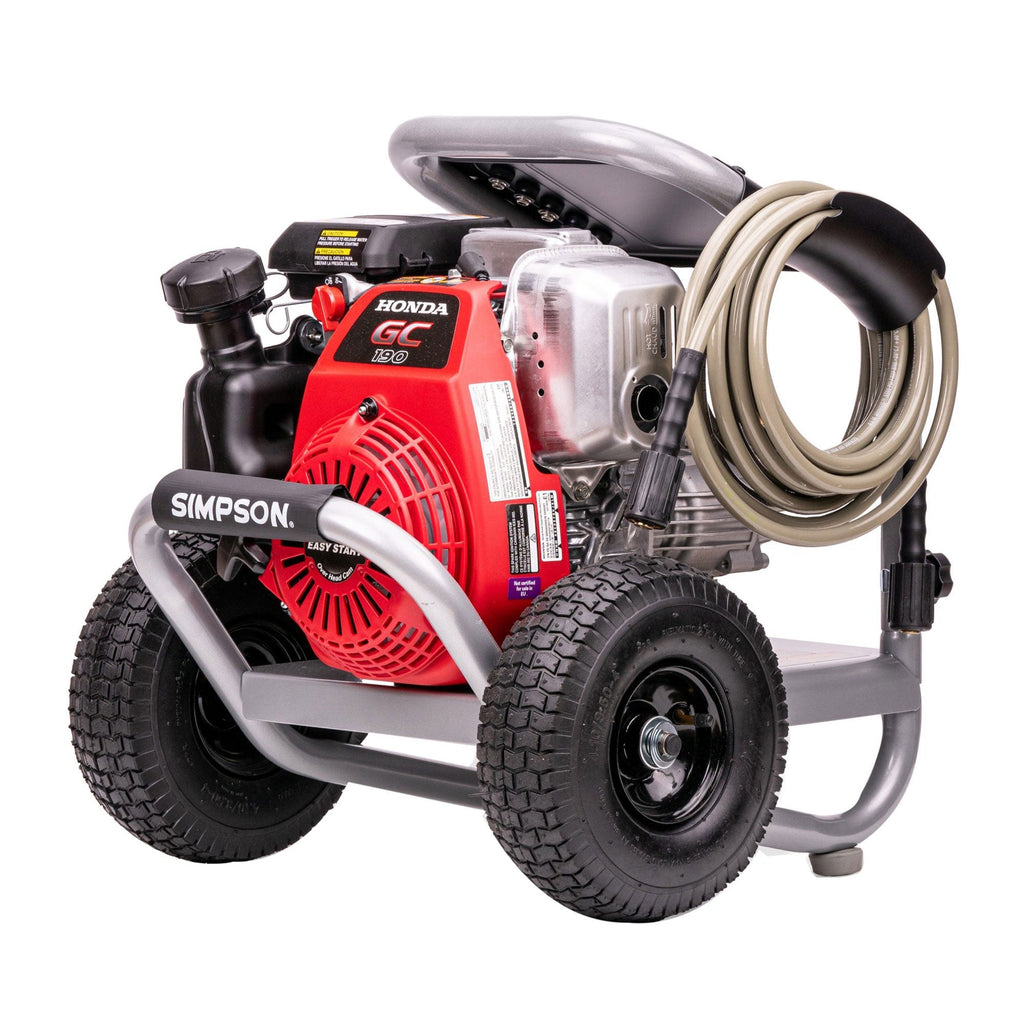 Simpson Cleaning MegaShot 3300 PSI 2.4 GPM Portable Pressure Washer with Nozzles-Home & Garden | Lawn & Garden | Outdoor Power Equipment | Pressure Washers-Grease Monkey Garage