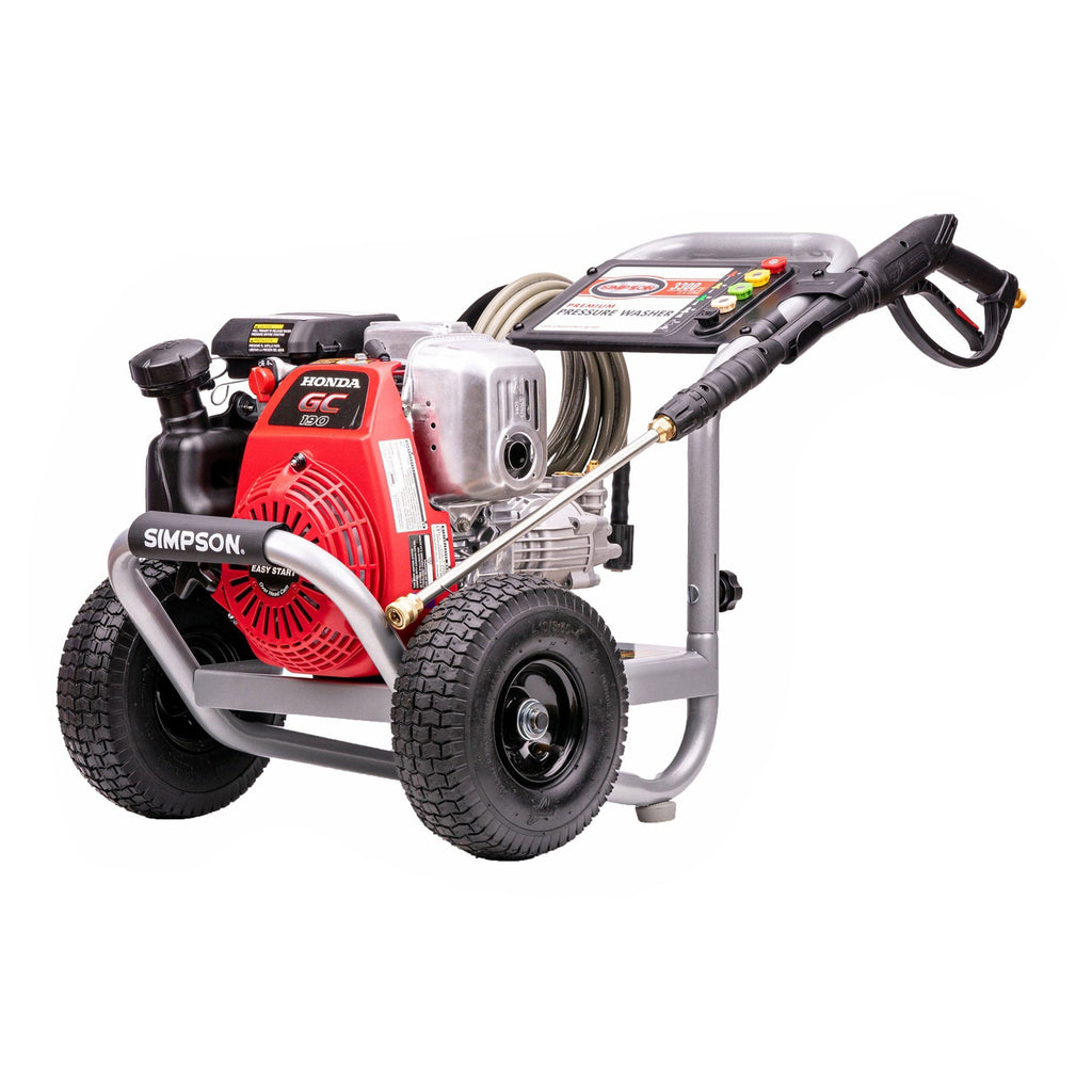 Simpson Cleaning MegaShot 3300 PSI 2.4 GPM Portable Pressure Washer with Nozzles-Home & Garden | Lawn & Garden | Outdoor Power Equipment | Pressure Washers-Grease Monkey Garage