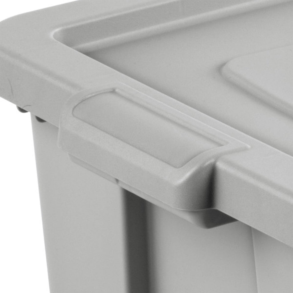 Sterilite Tuff1 18 Gallon Plastic Storage Tote Container Bin with Lid (6 Pack)-*Home&Garden | Household Supplies | Storage & Organization | Household Storage Containers-Grease Monkey Garage