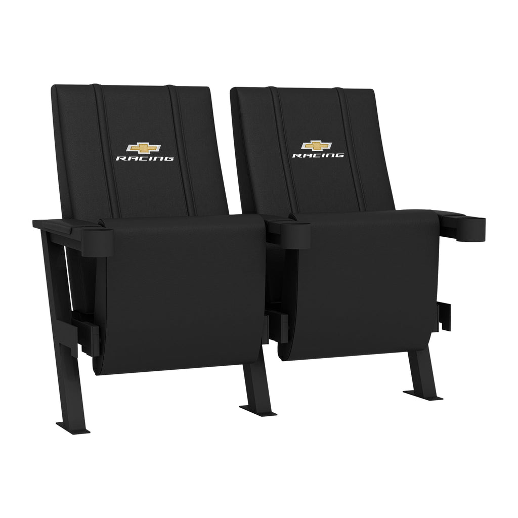 SuiteMax 3.5 VIP Seats with Chevy Racing Logo-General Motors-Grease Monkey Garage