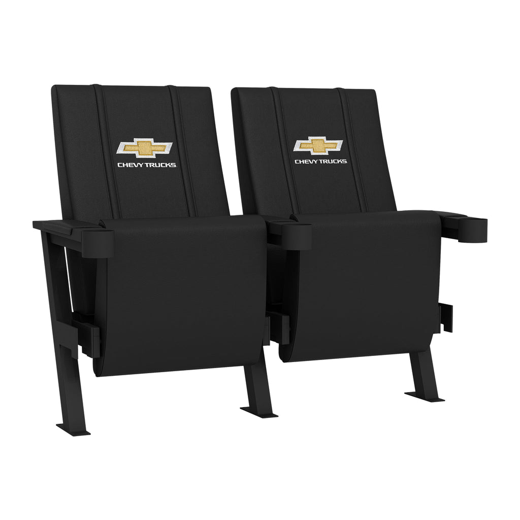 SuiteMax 3.5 VIP Seats with Chevy Trucks Logo-General Motors-Grease Monkey Garage