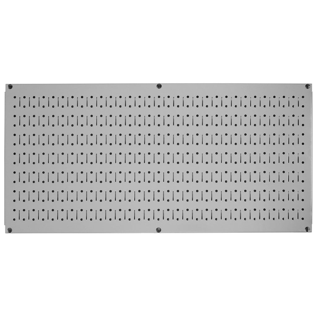 Wall Control 32" x 16" Horizontal Pegboard Garage Tool Organizer, Gray (3 Pack)-*Hardware | Hardware Accessories | Tool Storage & Organization | Tool Organizer Liners & Inserts-Grease Monkey Garage