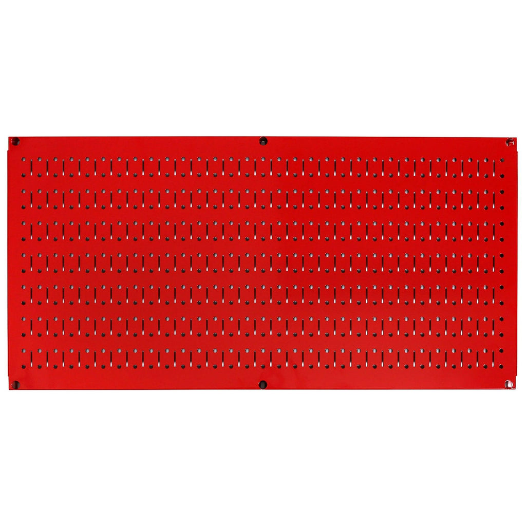 Wall Control 32" x 16" Horizontal Pegboard Garage Tool Organizer, Red (3 Pack)-Hardware | Hardware Accessories | Tool Storage & Organization | Tool Organizer Liners & Inserts-Grease Monkey Garage