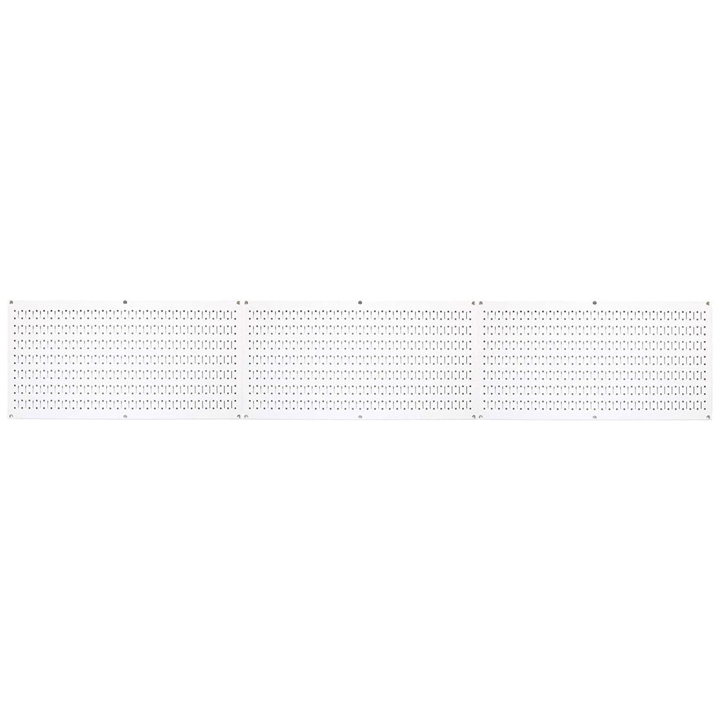 Wall Control 32" x 16" Horizontal Pegboard Garage Tool Organizer, White (3 Pack)-Hardware | Hardware Accessories | Tool Storage & Organization | Tool Organizer Liners & Inserts-Grease Monkey Garage