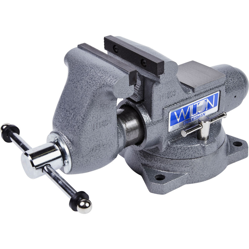 Wilton Tools 28805 4 1/2" Wide Jaw 3 1/2" Opening Tradesman Work Bench Vise Tool-Hardware | Tools | Tool Clamps & Vises-Grease Monkey Garage