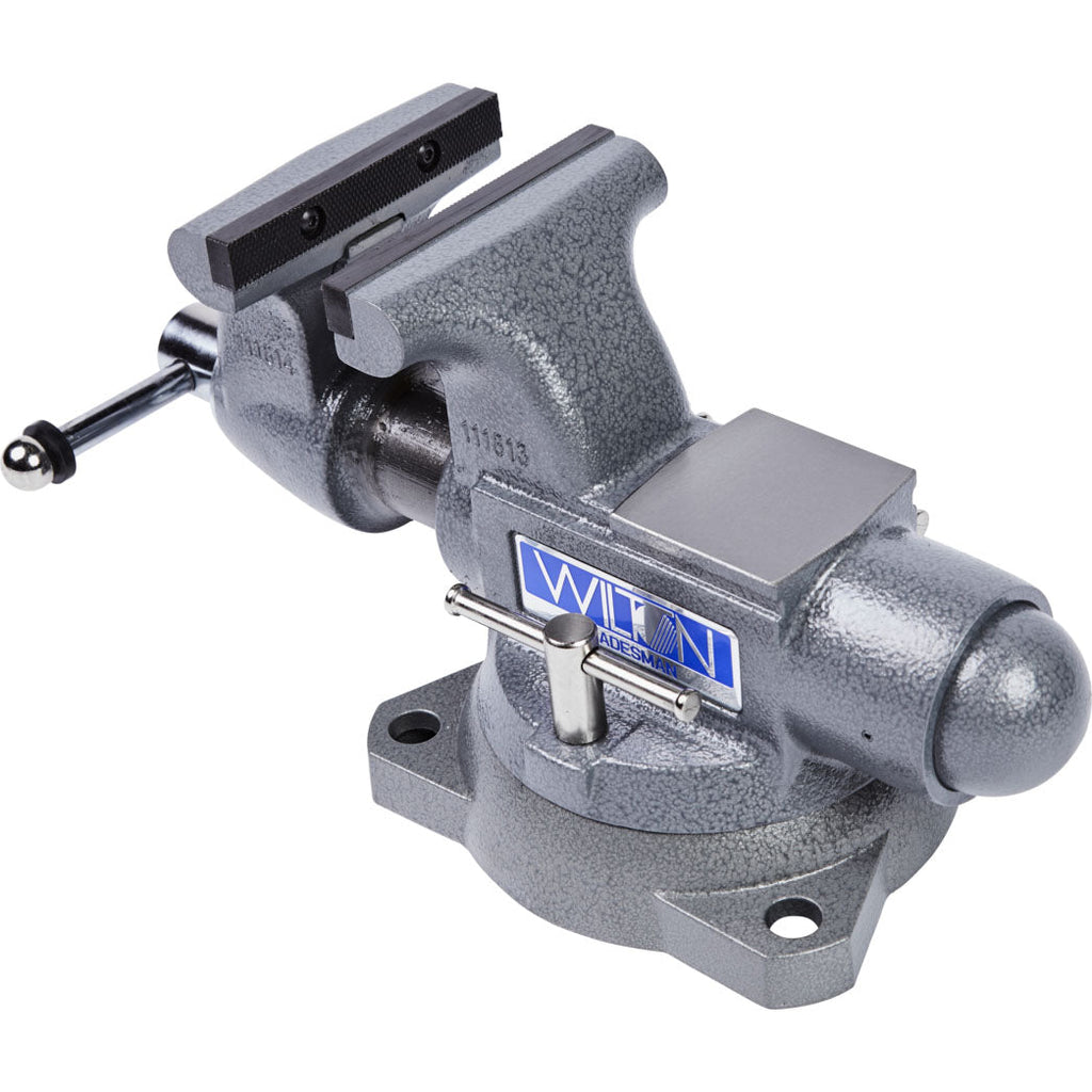 Wilton Tools 28806 5 1/2" Wide Jaw 5" Max Opening Tradesman Work Bench Vise Tool-*Hardware | Tools | Tool Clamps & Vises-Grease Monkey Garage