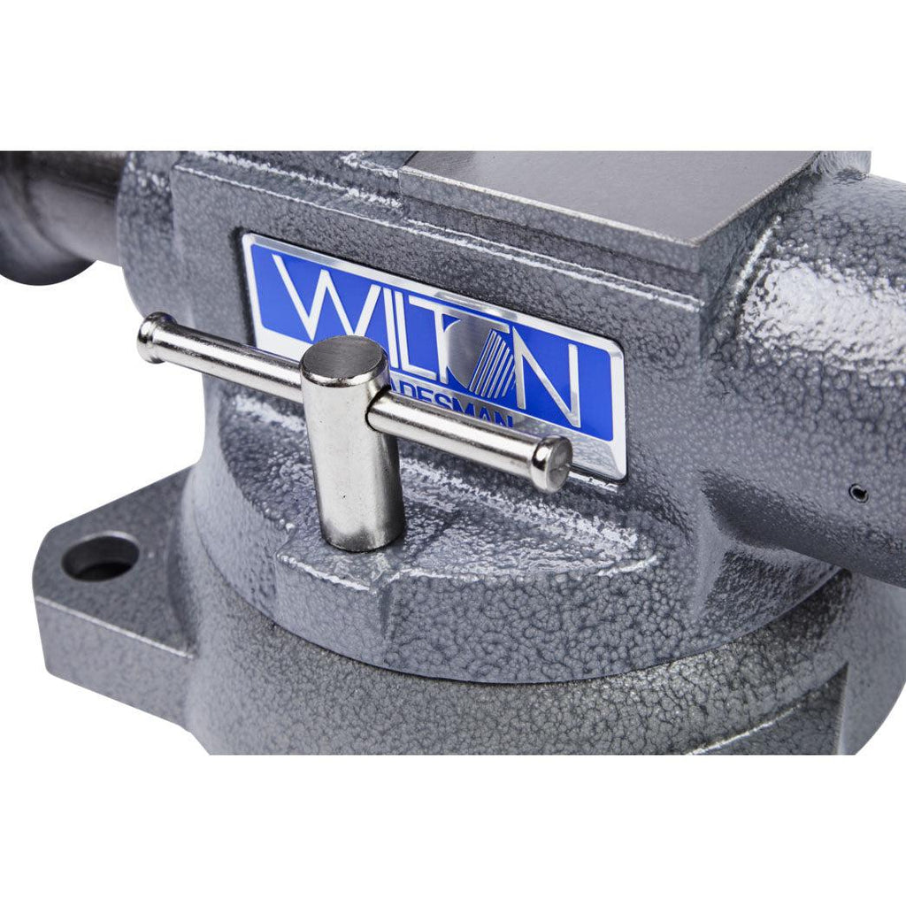 Wilton Tools 28806 5 1/2" Wide Jaw 5" Max Opening Tradesman Work Bench Vise Tool-*Hardware | Tools | Tool Clamps & Vises-Grease Monkey Garage