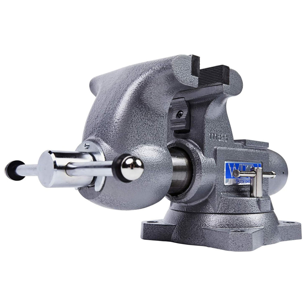 Wilton Tradesman 1765 6.5 Inch Jaw Width Steel Swivel Base Anvil Work Bench Vise-Hardware | Tools | Tool Clamps & Vises-Grease Monkey Garage