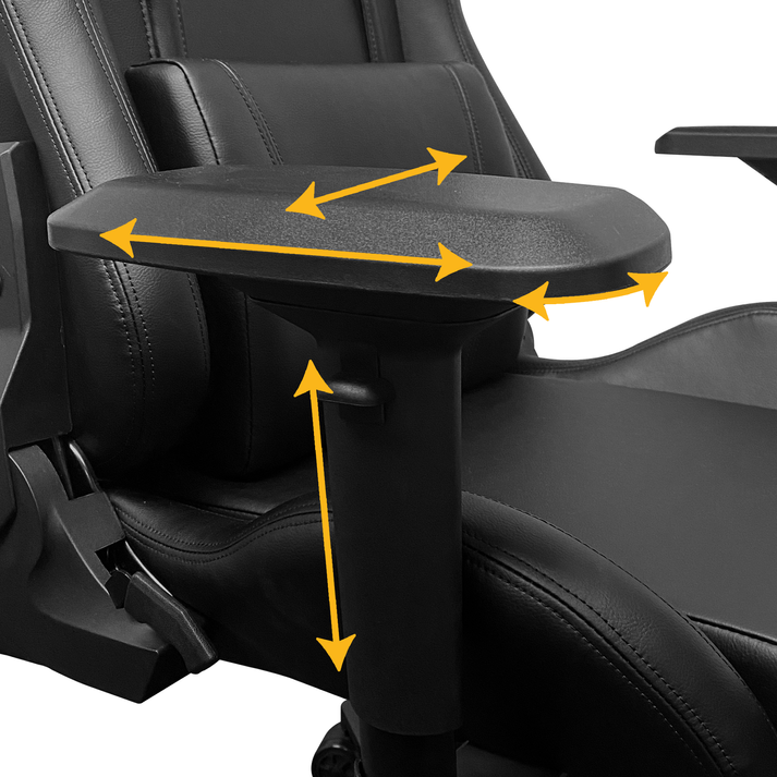 Xpression Pro Gaming Chair Ergonomic Racing Style with 4D Arms-Blank Furniture-Grease Monkey Garage