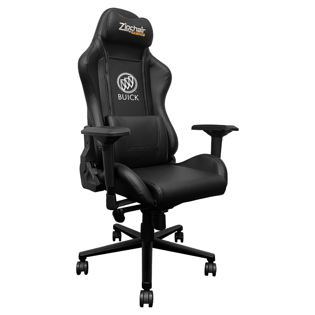 Xpression Pro Gaming Chair with Buick logo-General Motors-Grease Monkey Garage