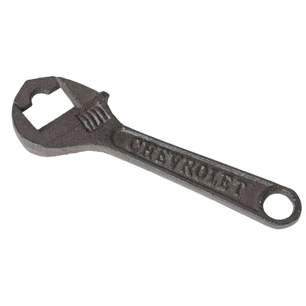 Chevy Wrench Bottle Opener-Grease Monkey Garage