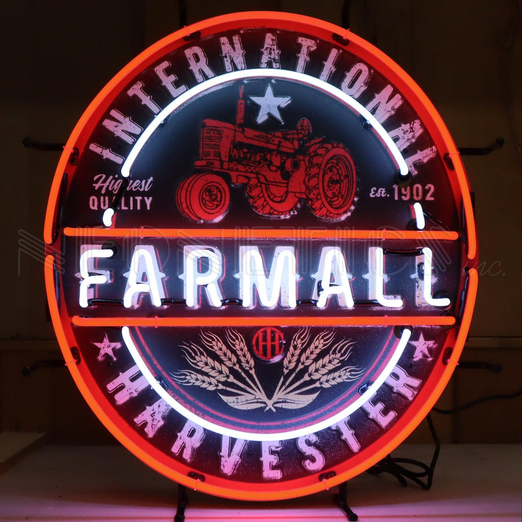 Tractor Neon Sign, Custom Vehicle LED Neon Sign Night Light Farm