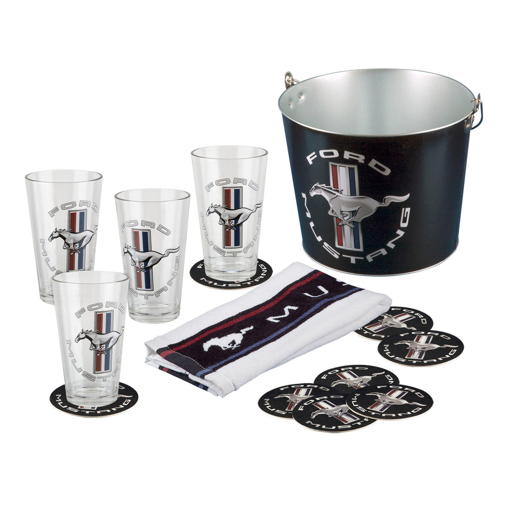 Mustang Party Bucket Set-Grease Monkey Garage